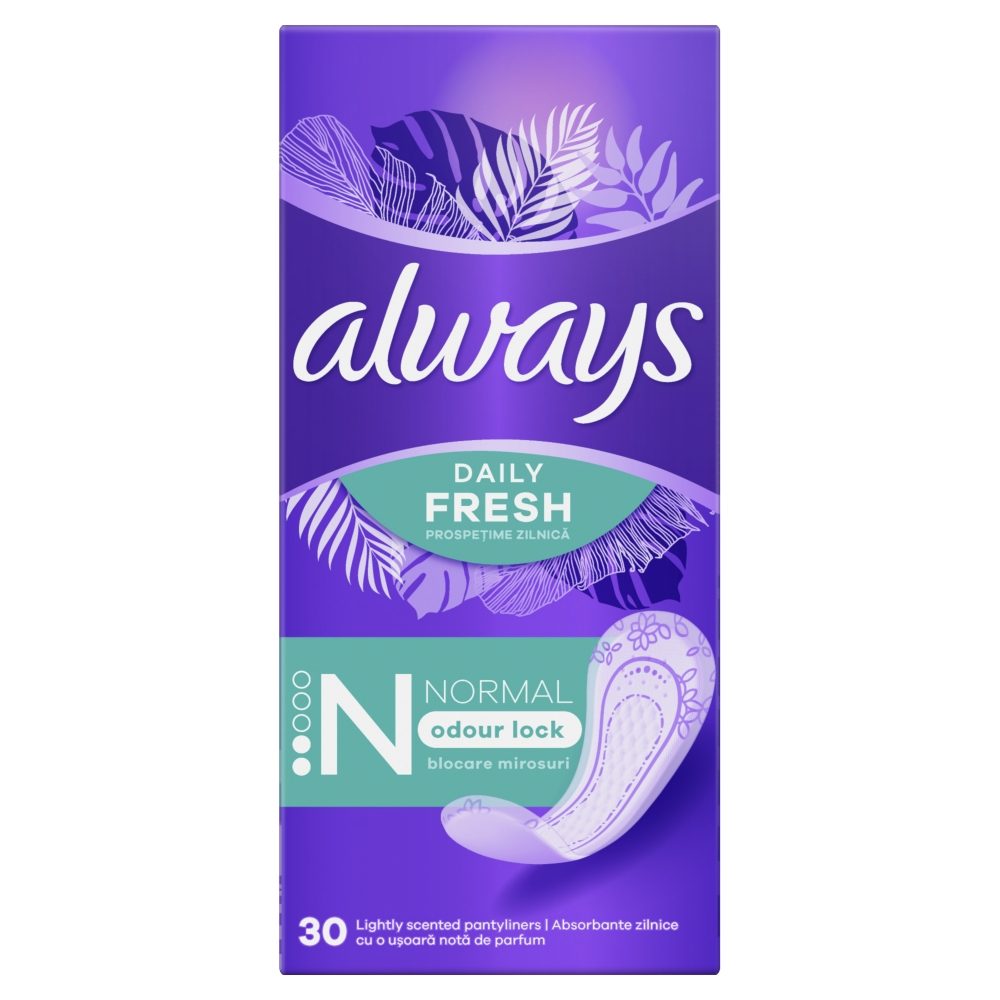 Absorbante, Always, Zilnice 30 buc Fresh Protect