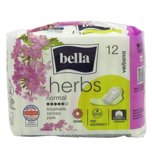 Absorbante, Bella, 12 buc Herbs Verbena
