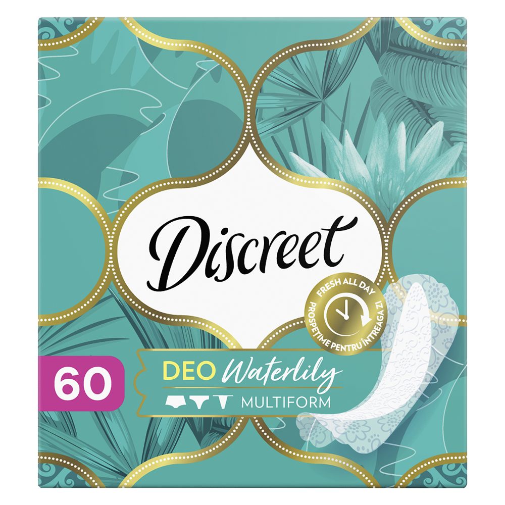 Absorbante, Discreet, Zilnice 60 buc Multiform Waterlily