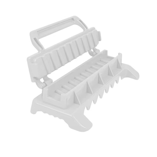 Presa pentru Carne, Flippy, pentru Kebab, cu Maner, din ABS, 29 x 7.5 x 2.6 cm, Alb