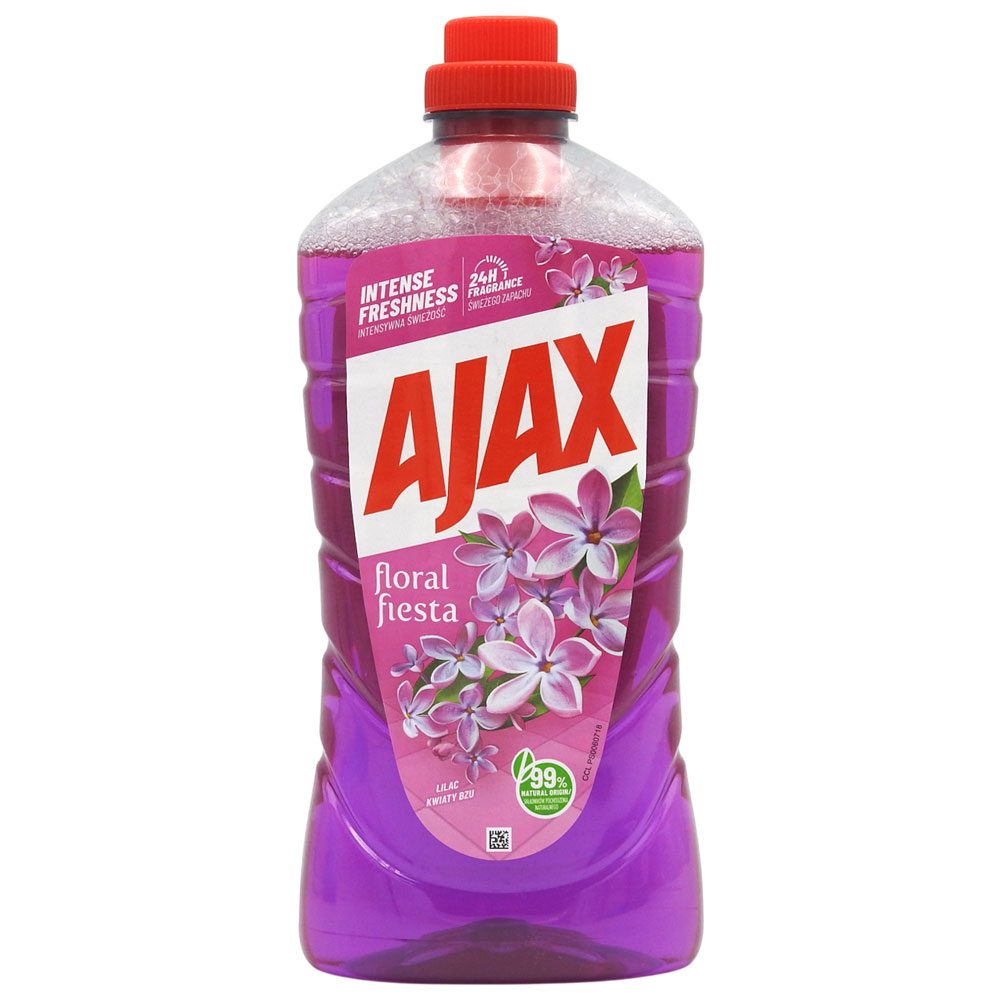 Solutie pentru Curatarea Pardoselilor, Ajax, Liliac, 1 L