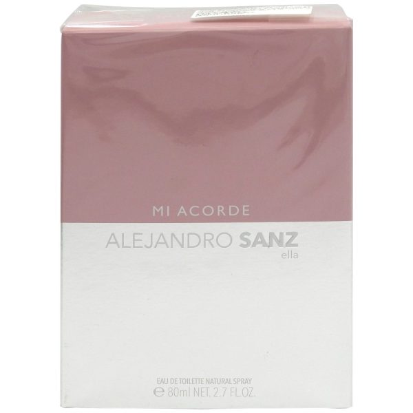 Alejandro Sanz Apa Toaleta 80 ml Woman Mi Acorde