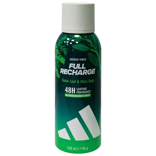 Antiperspirant Deodorant, Adidas, 150 ml Full Recharge