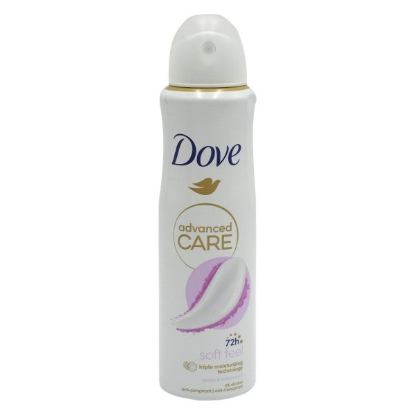 Antiperspirant Deodorant, Dove, 150 ml Advanced Care Soft Feel