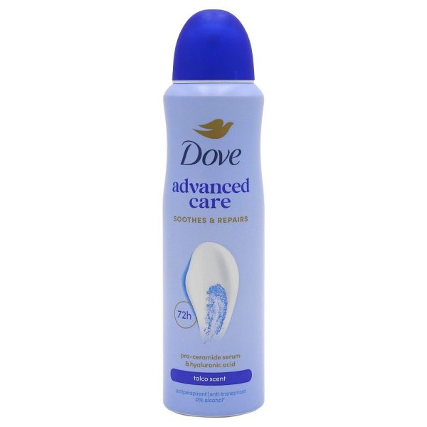 Antiperspirant Deodorant, Dove, 150 ml Advanced Care Talco