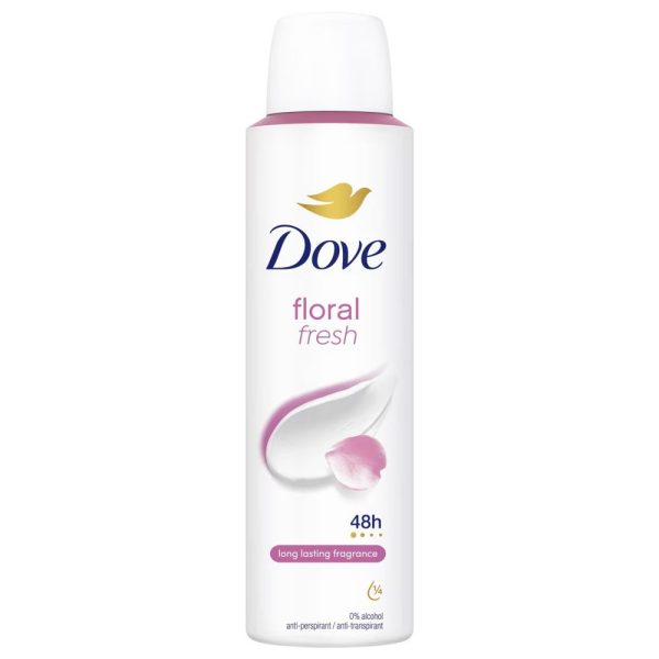 Antiperspirant Deodorant, Dove, 150 ml Floral Fresh