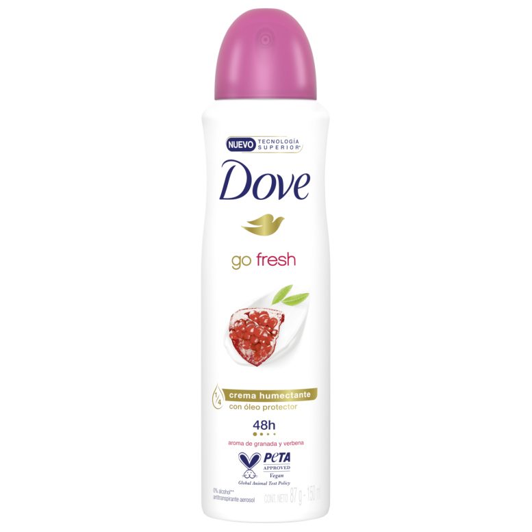 Antiperspirant Deodorant Spray, Dove, 150 ml, Go Fresh, Rodie