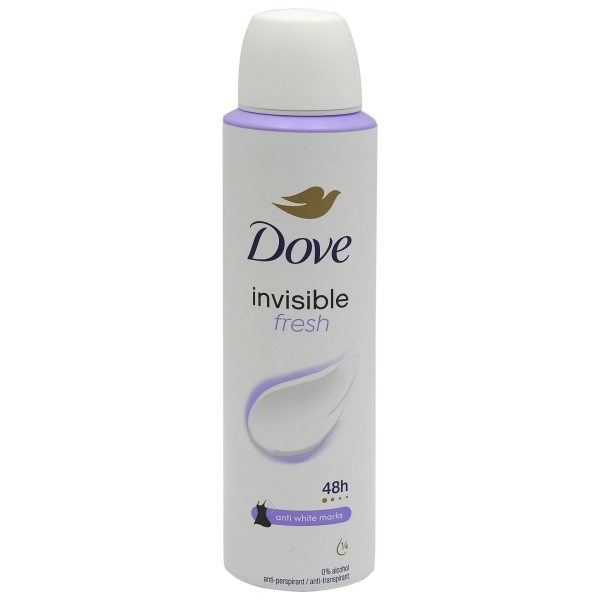 Antiperspirant Deodorant, Dove, 150 ml Invisible Fresh
