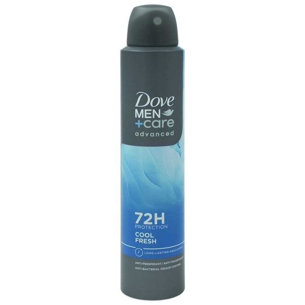 Antiperspirant Deodorant, Dove, 200 ml Advanced Care Men Cool Fresh