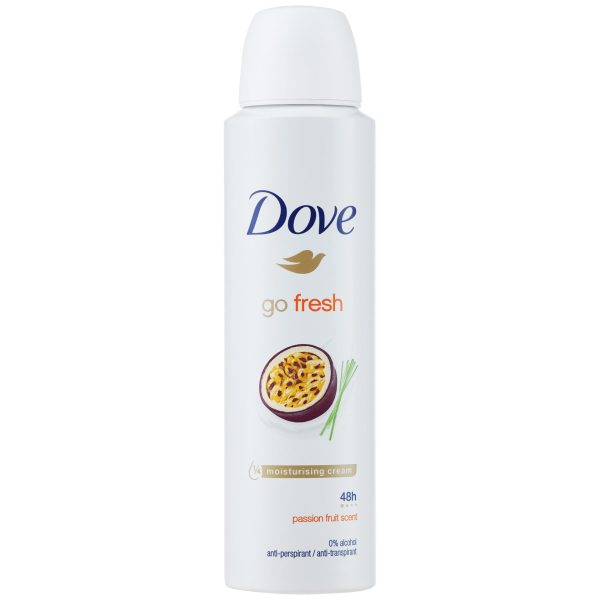 Antiperspirant Deodorant, Dove, 200 ml Go Fresh Passion Fruit