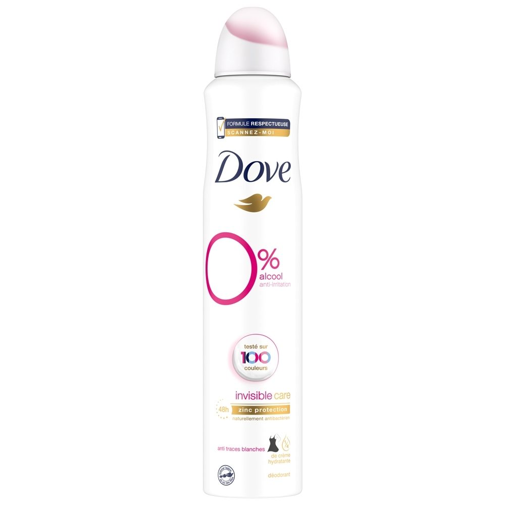 Antiperspirant Deodorant, Dove, 200 ml Invisible Care