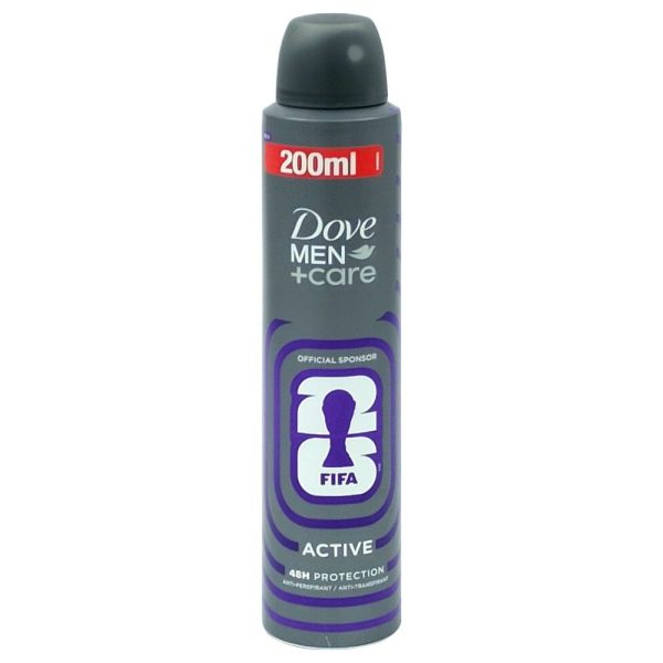 Antiperspirant Deodorant, Dove, 200 ml Men Care, Active 48H