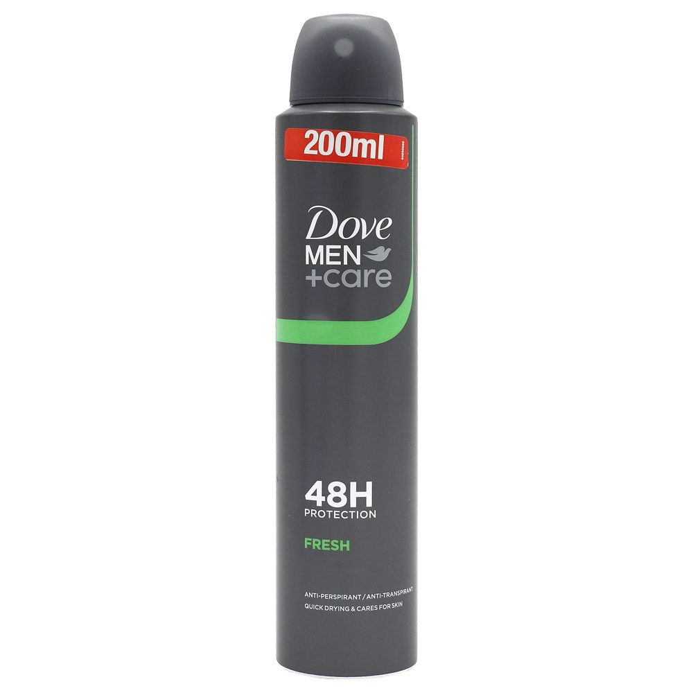 Antiperspirant Deodorant, Dove, 200 ml Men Care, Fresh 48H