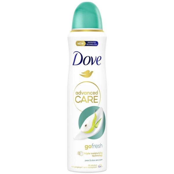 Antiperspirant Deodorant, Dove, 250 ml Go Fresh Pear si Aloe Vera