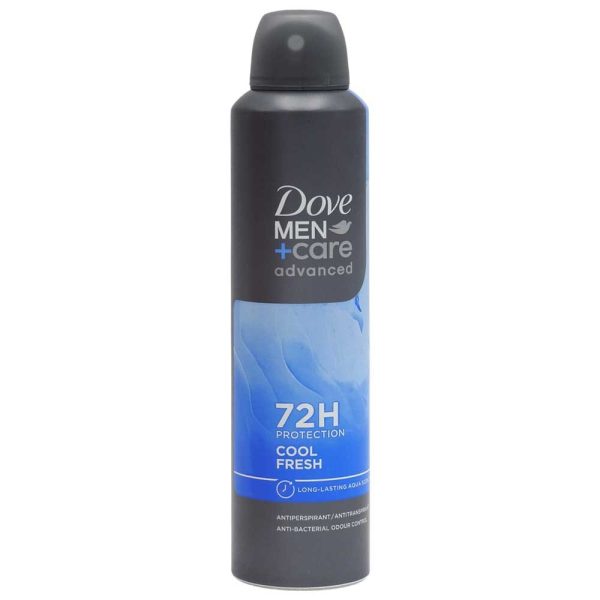 Antiperspirant Deodorant, Dove, 250 ml, for Men, Advanced Cool Fresh