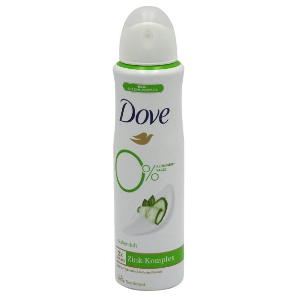 Antiperspirant Deodorant, Dove, Zink 150 ml Castravete