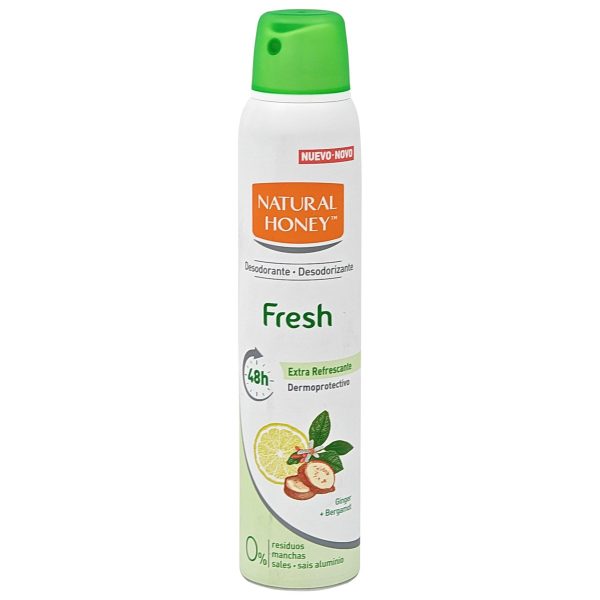 Antiperspirant Deodorant, Natural Honey, 200 ml Fresh