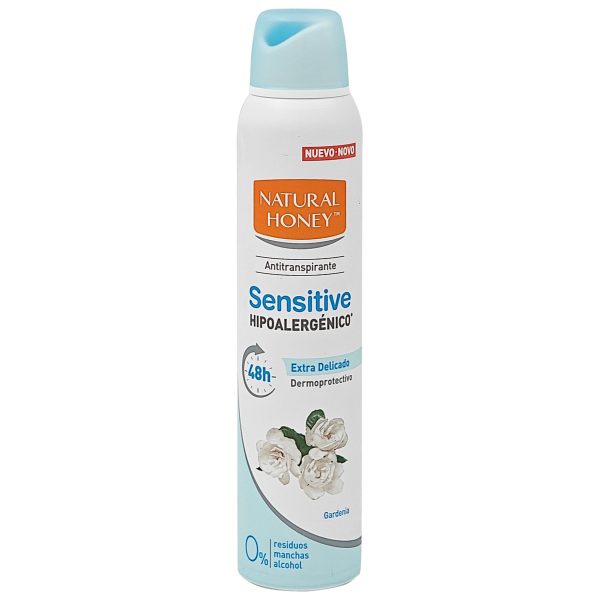 Antiperspirant Deodorant, Natural Honey, 200 ml Sensitive