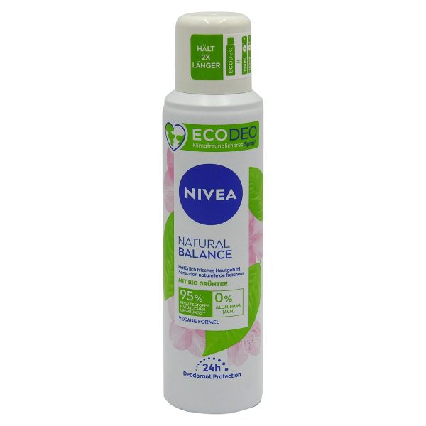 Antiperspirant Deodorant, Nivea, 125 ml Women Eco Natural Balance