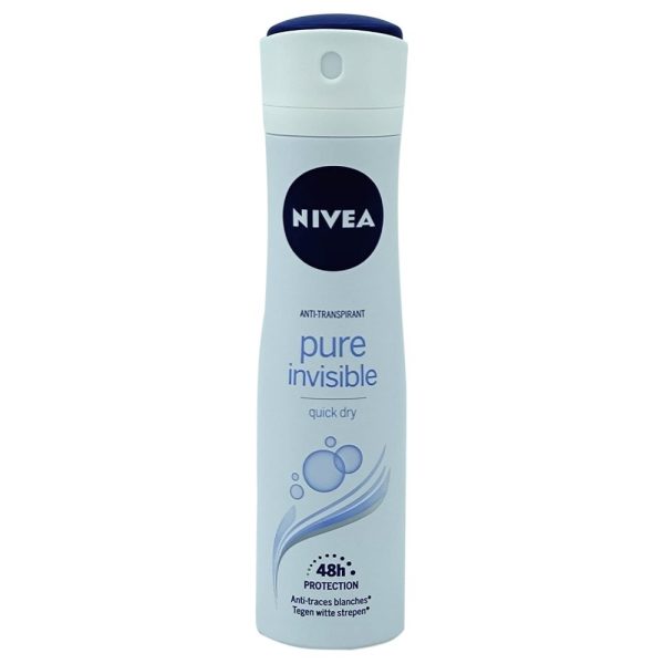Antiperspirant Deodorant, Nivea, 150 ml Pure Invisible