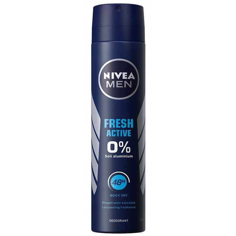 Antiperspirant Deodorant, Nivea, 200 ml Men Fresh Active 37830