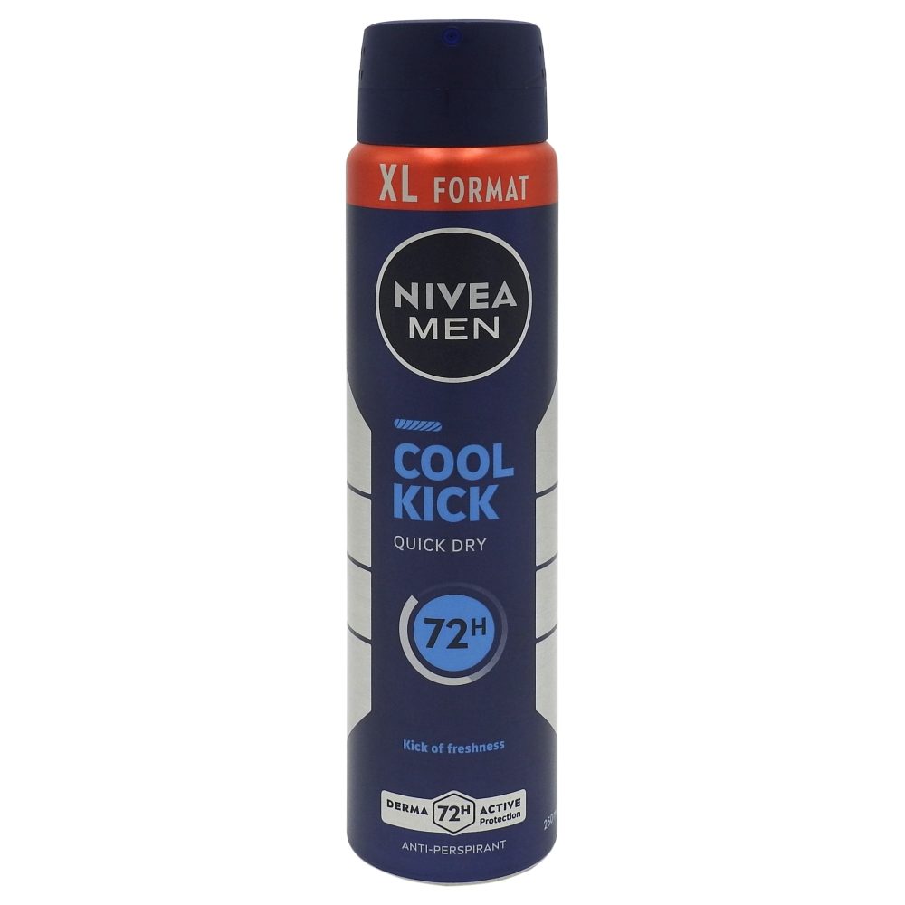 Antiperspirant Deodorant, Nivea, 250 ml Men Cool Kick