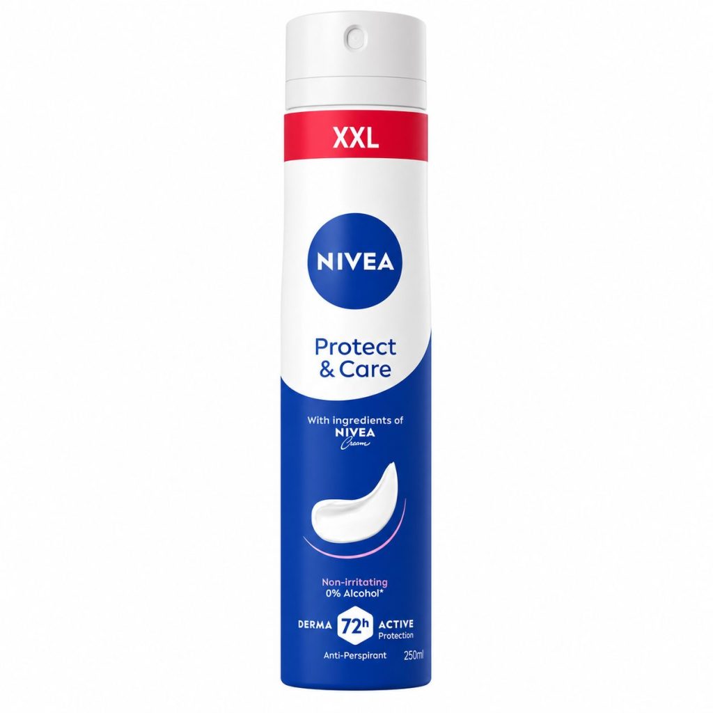 Antiperspirant Deodorant, Nivea, 250 ml Protege Cuida