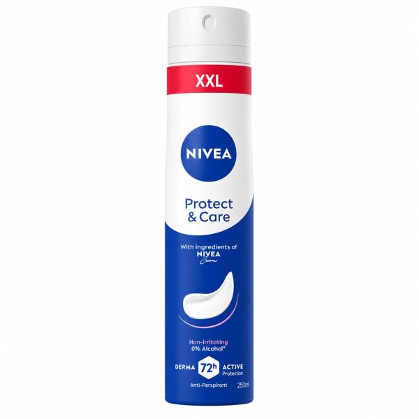 Antiperspirant Deodorant, Nivea, 250 ml Protege Cuida