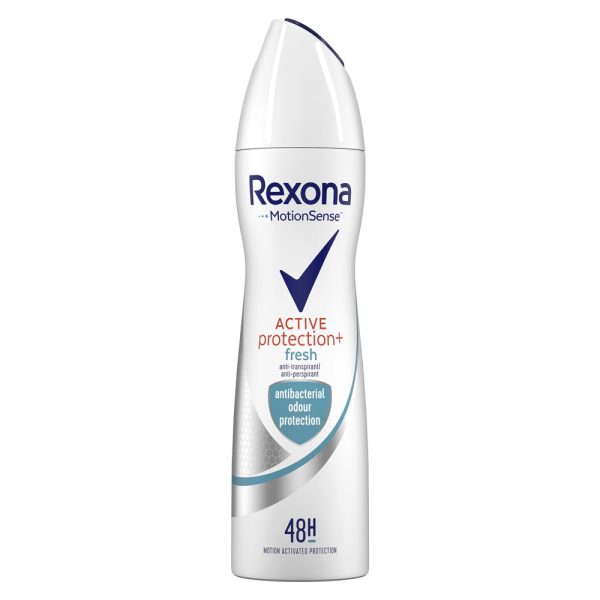 Antiperspirant Deodorant Spray, Rexona 48 h, 150 ml, Active Shield Fresh