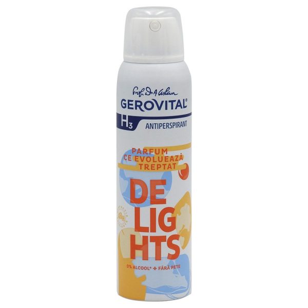 Antiperspirant, Gerovital H3, 150 ml Delights 37430