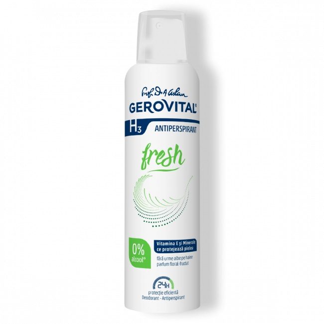 Antiperspirant, Gerovital H3, 150 ml Fresh 37880