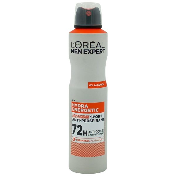 Antiperspirant, Loreal, Expert Deo Men 250 ml Hydra Energetic