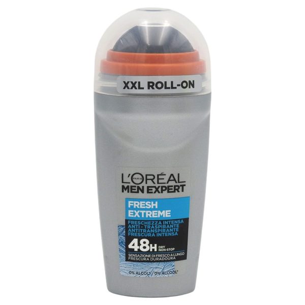 Antiperspirant, Loreal, Expert Roll On 50 ml Men Fresh Extreme