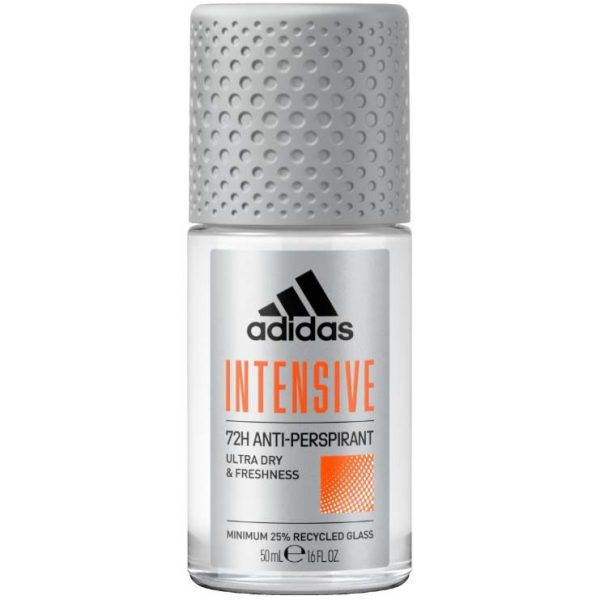 Antiperspirant Roll-On, Adidas, 50 ml Intensive