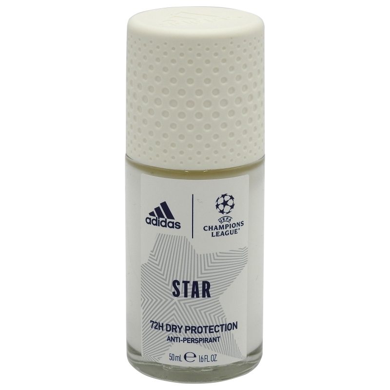 Antiperspirant Roll-On, Adidas, 50 ml Men Uefa League Star