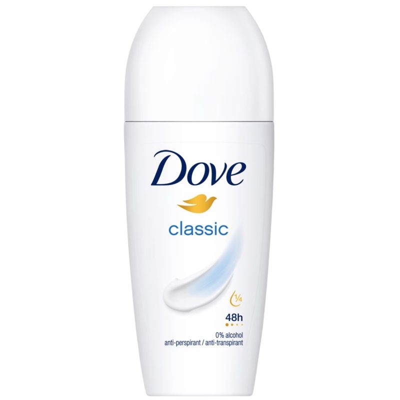 Antiperspirant Roll-On, Dove, 50 ml Classic