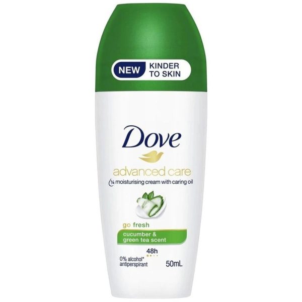 Antiperspirant Roll-On, Dove, 50 ml Cucumber