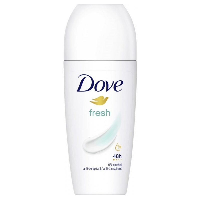 Antiperspirant Roll-On, Dove, 50 ml Fresh