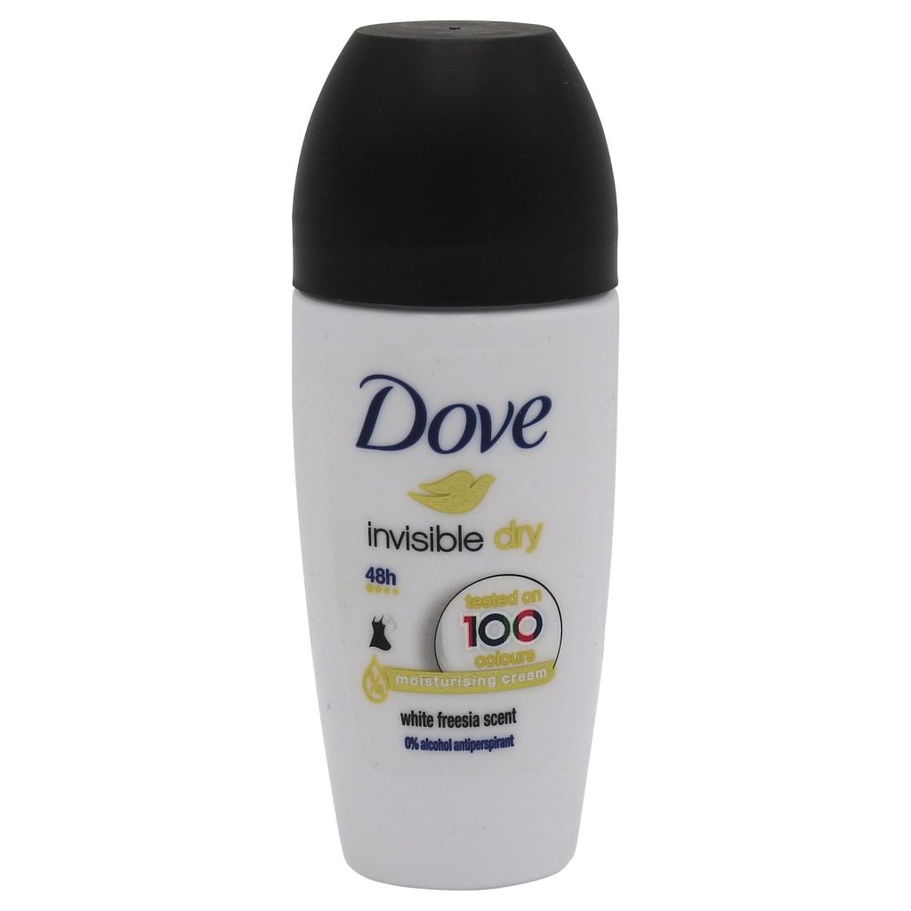 Antiperspirant Roll-On, Dove, 50 ml Invisible Dry Woman