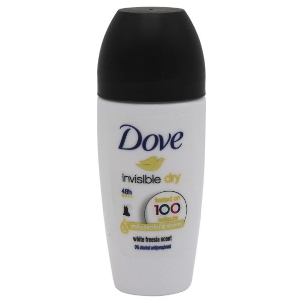 Antiperspirant Roll-On, Dove, 50 ml Invisible Dry Woman