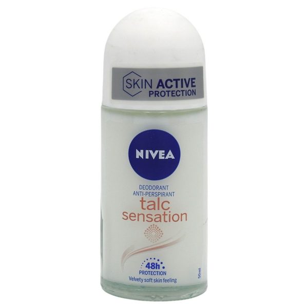 Antiperspirant Roll-On, Nivea, 50 ml Talc Sensation