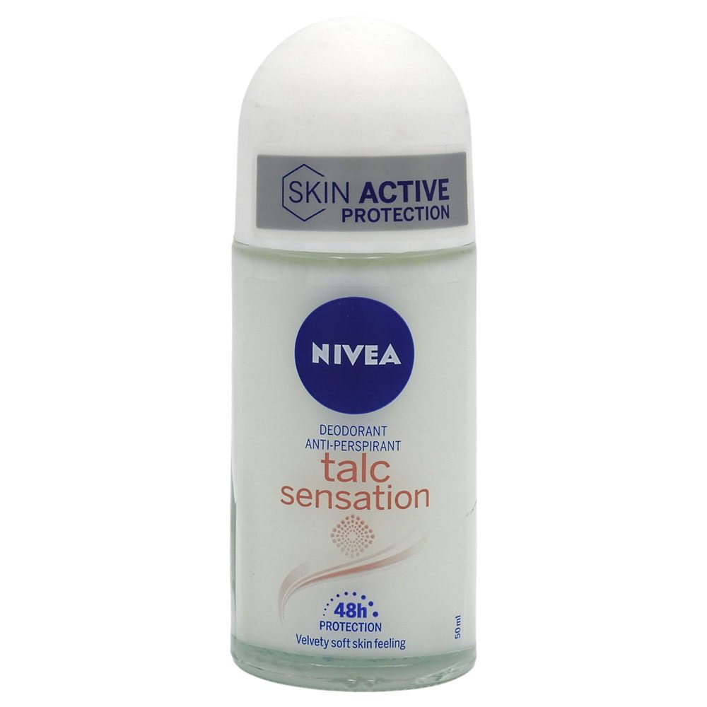 Antiperspirant Roll-On, Nivea, 50 ml Talc Sensation