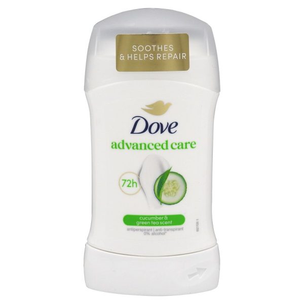 Antiperspirant Stick Dove, 50 ml, Advanced Care Cucumber, Protectie pana la 72 de ore