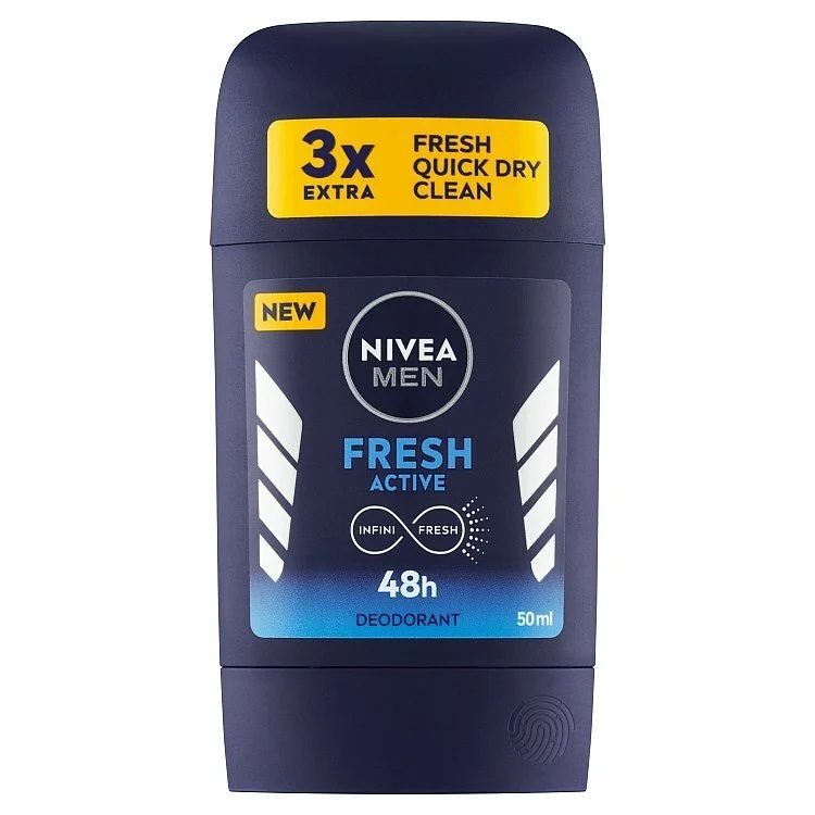 Antiperspirant Stick, Nivea, 50 ml Men Fresh Active
