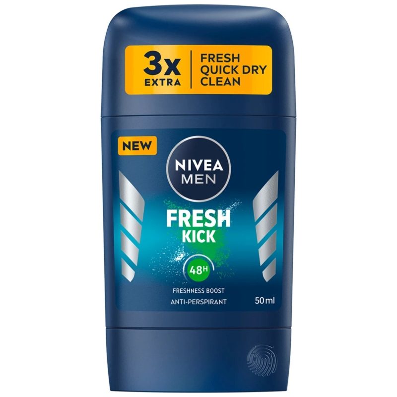 Antiperspirant Stick, Nivea, 50 ml Men Fresh Kick