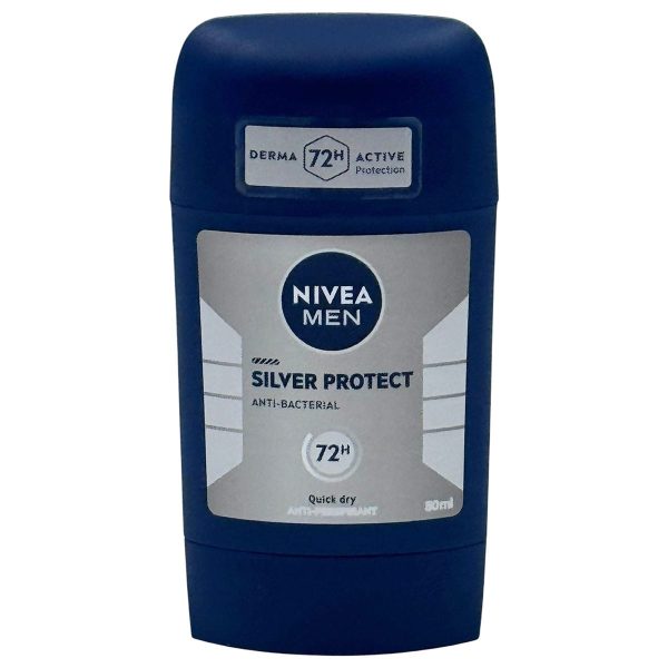 Antiperspirant Stick, Nivea, 50 ml Men Silver Protect