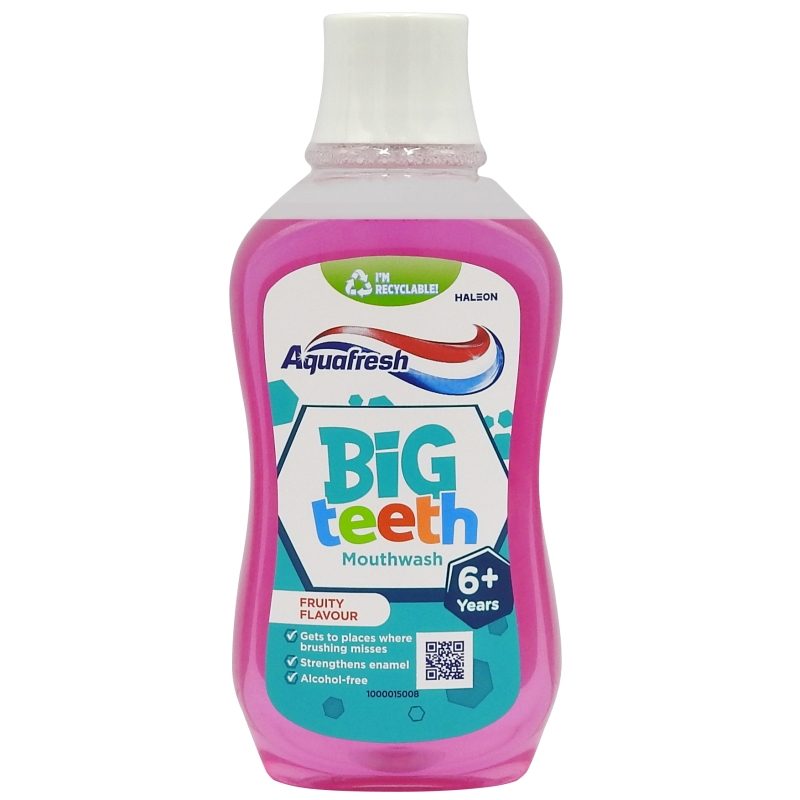 Apa de Gura, Aquafresh, 300 ml Big Teeth 6