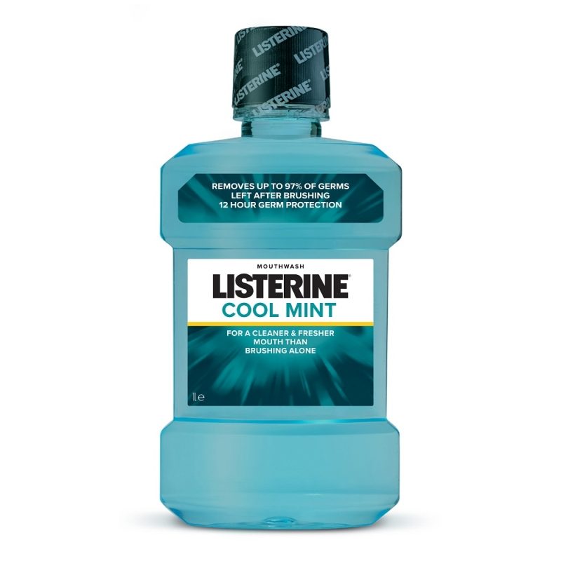 Apa de Gura, Listerine, 1 L Cool Mint