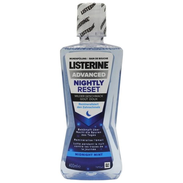 Apa de Gura, Listerine, 400 ml Advanced Nightly Reset