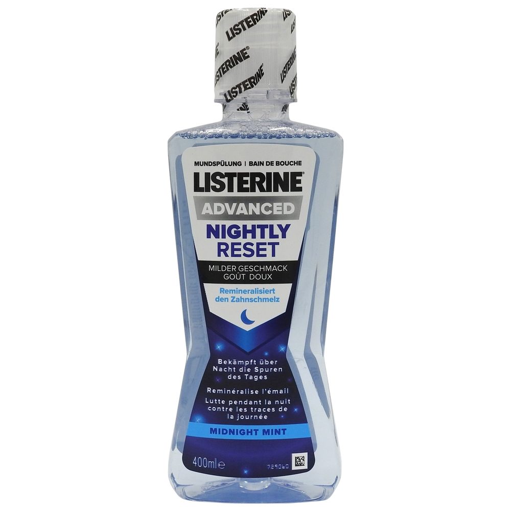 Apa de Gura, Listerine, 400 ml Advanced Nightly Reset